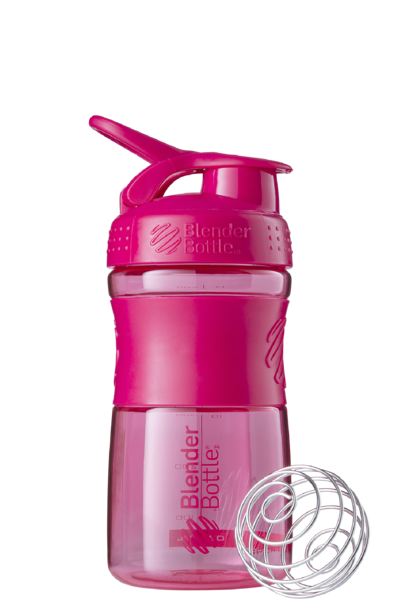 

Спортивная бутылка-шейкер (SM 20oz) Blender Bottle 590 мл Розовый 000156383