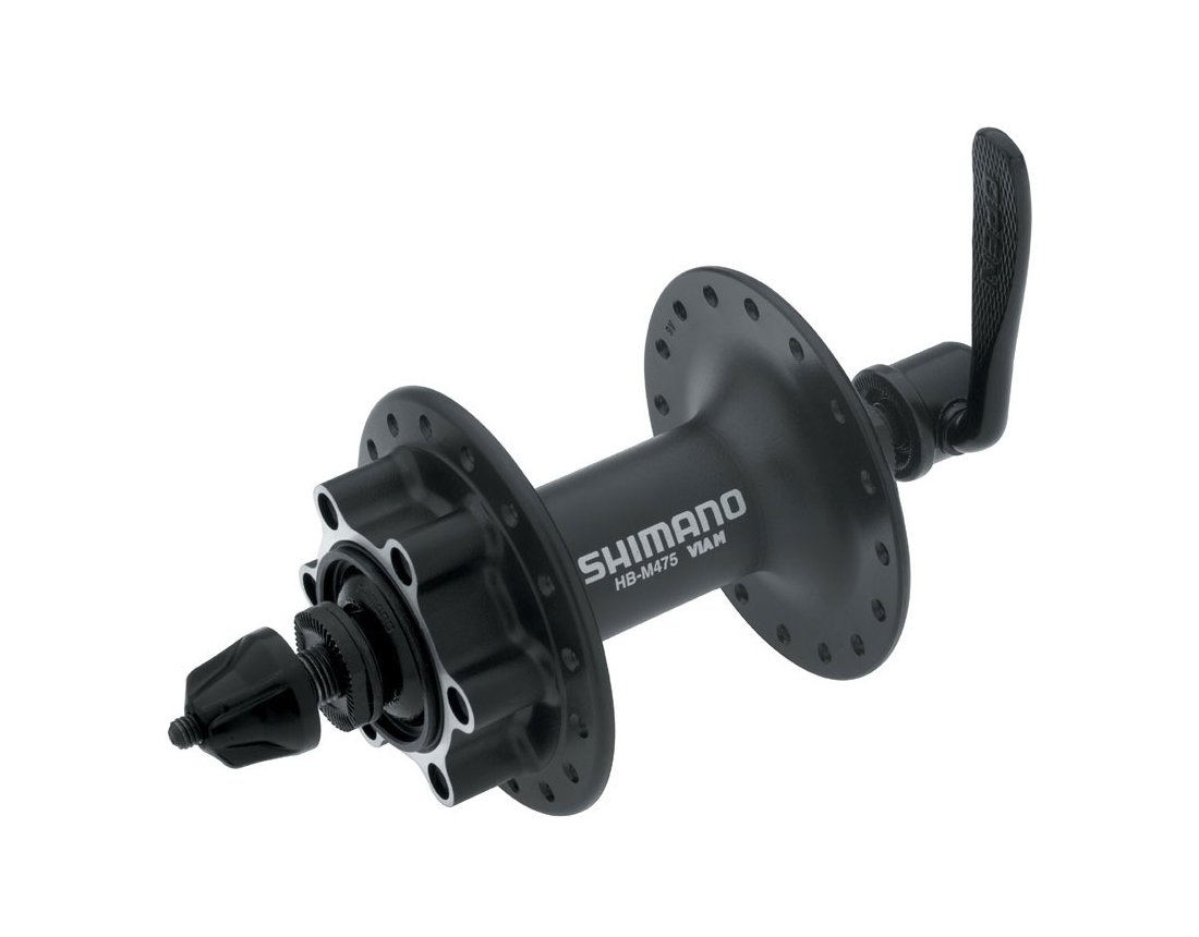 

Велосипедная втулка передняя алюминиевая 32H под диск SHIMANO Alivio HB-M475 (черный) с эксцентр. HUBF-014