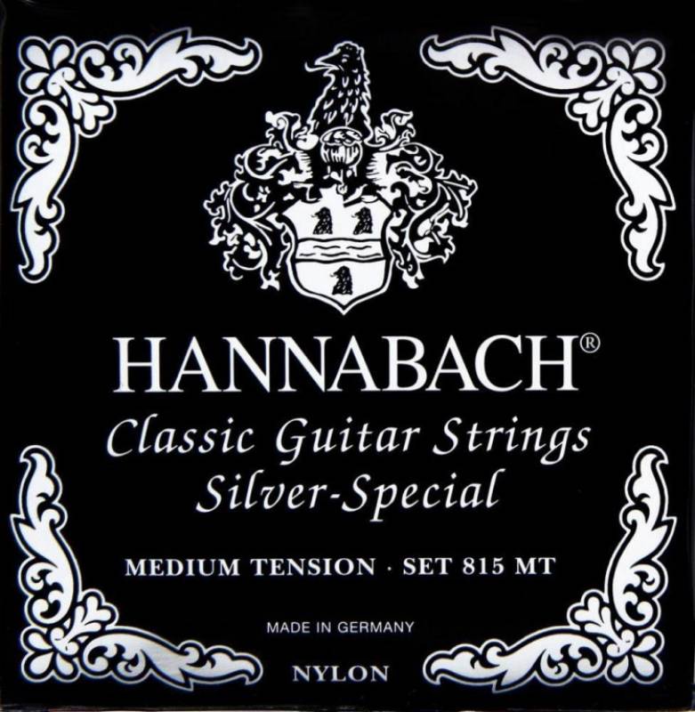 

Струны для классической гитары Hannabach 815 Black (10 комп) 196740