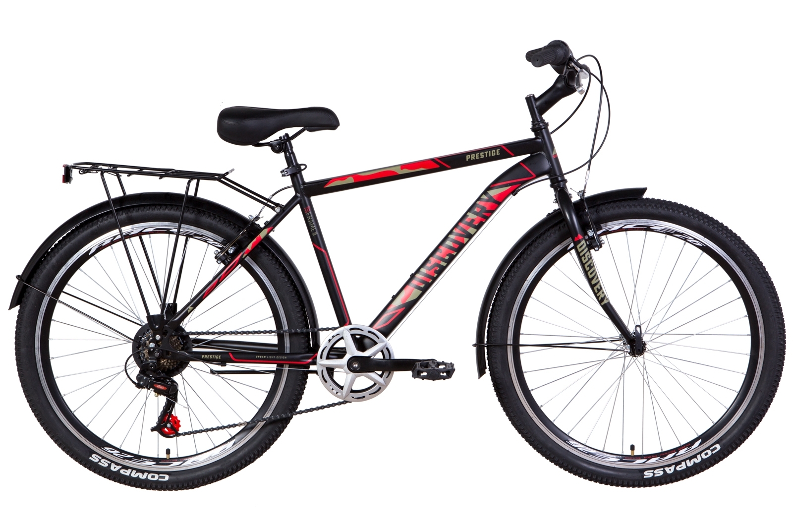 

Велосипед 26" Discovery PRESTIGE MAN 2021 (антрацитовый) Discovery OPS-DIS-26-357