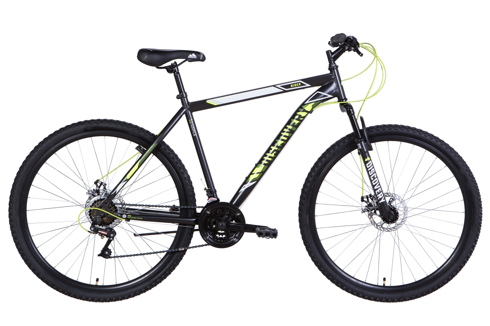 

Велосипед 29" Discovery RIDER DD 2021 (черно-желтый (м)) Discovery OPS-DIS-29-111