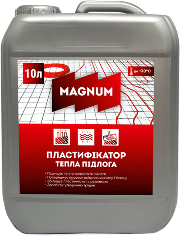 

Пластификатор Magnum «Теплый пол» 10 л (4823048024021)
