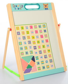 

Деревянная игрушка Мольберт Bambi MD 2273 Голубой (SL00866)