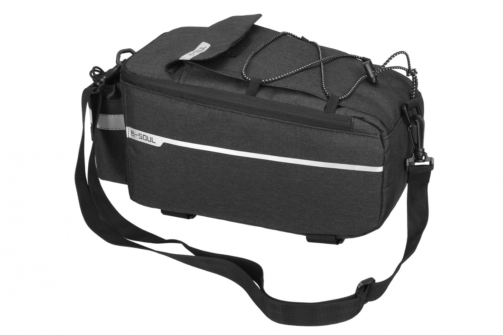 

Велосумка на багажник BC-BG165 38*16*16cm черный BIB-051
