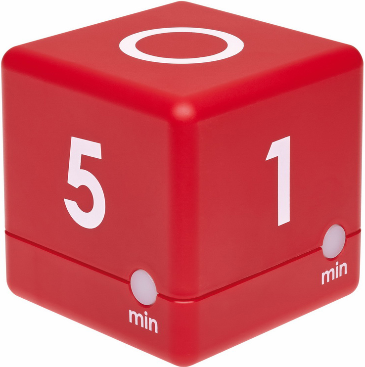 

Кухонный таймер-куб TFA Cube-Timer Красный