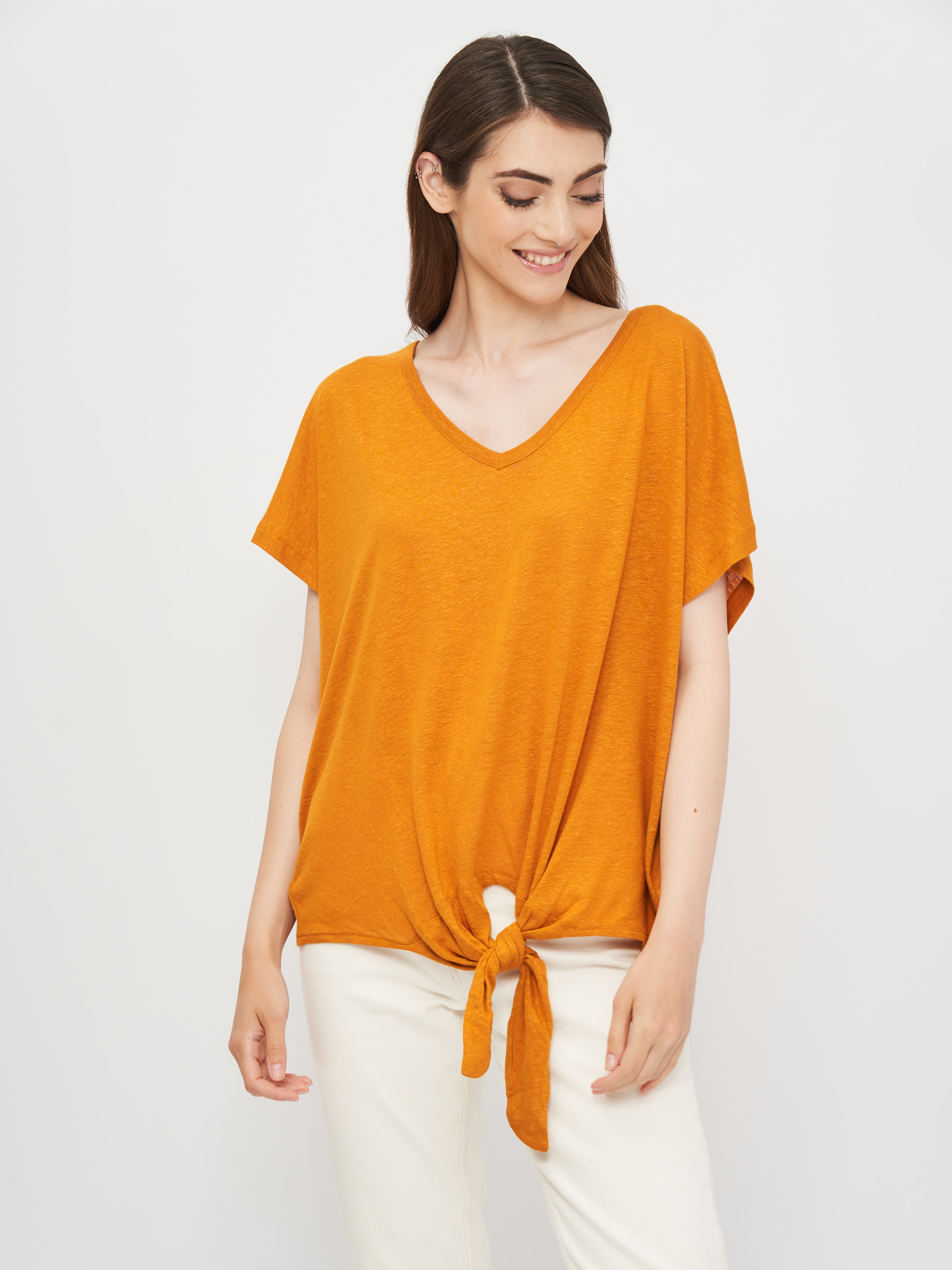 

Футболка H& 7968920  Горчичная, Футболка H&M 7968920 M Горчичная