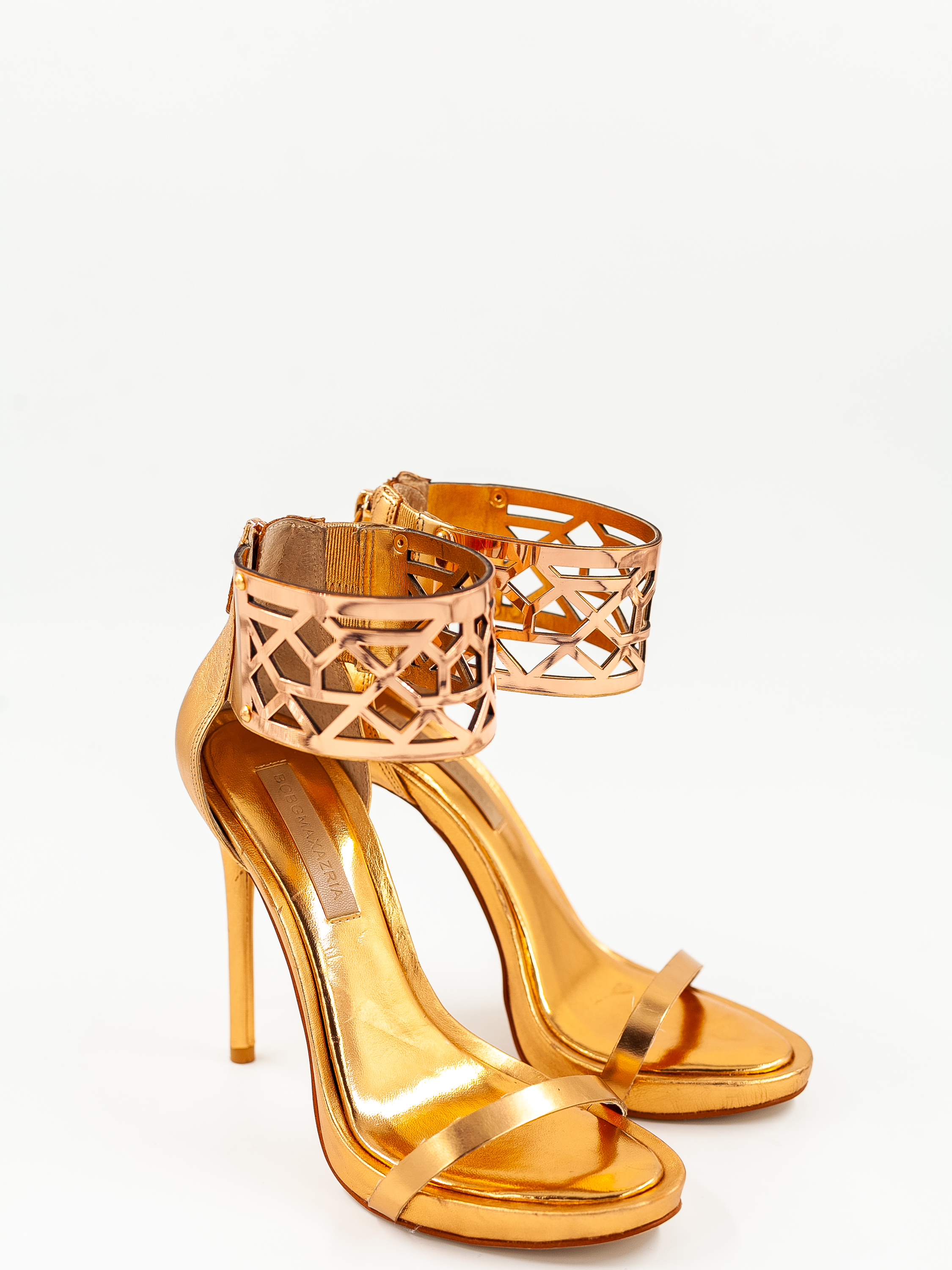 

Босоножки BCBGMAXAZRIA sh01110818 37 Золотистый 2000000588193