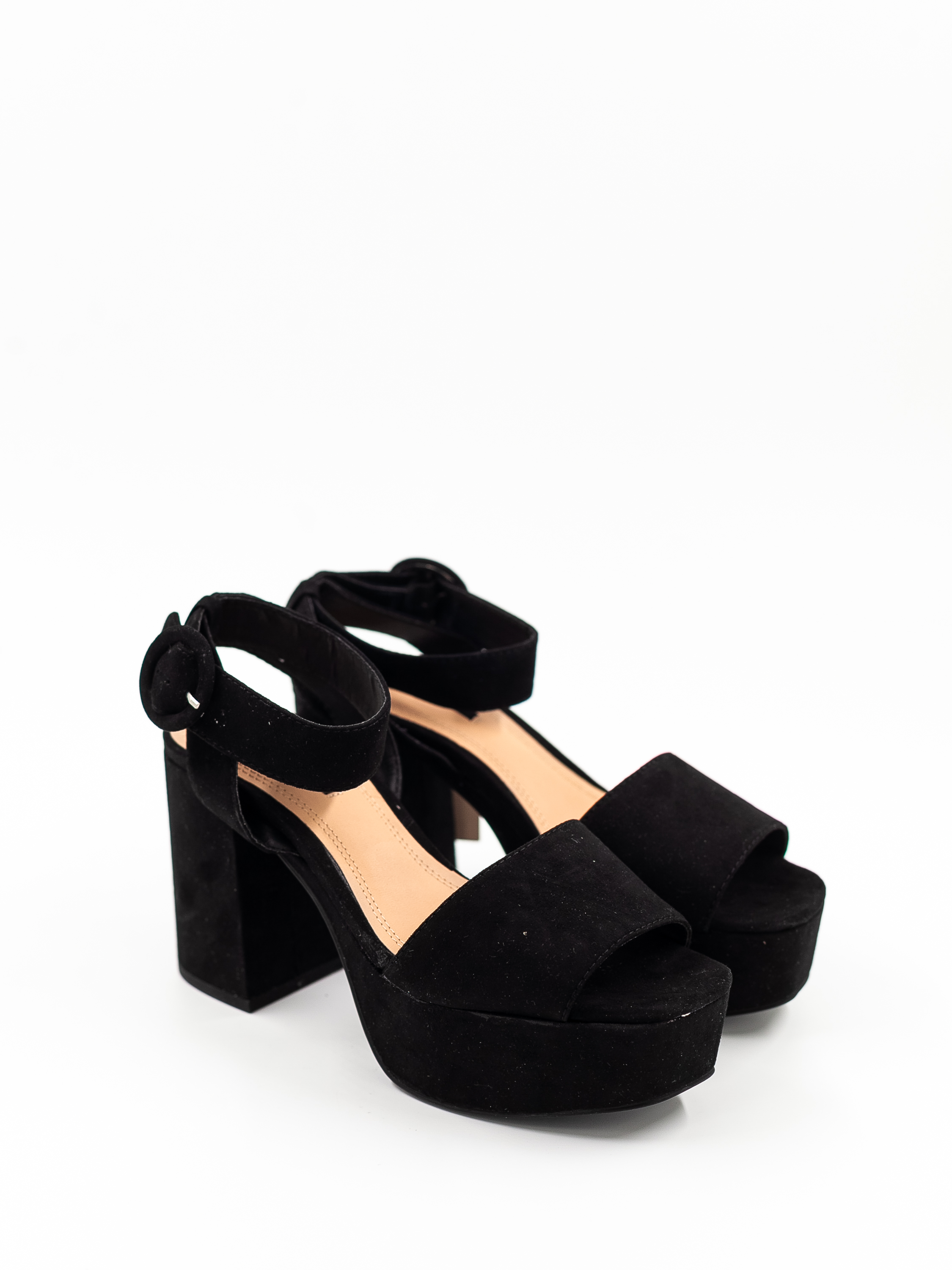 

Босоножки Pull & Bear sh01110058 36 Черный 2000000575568