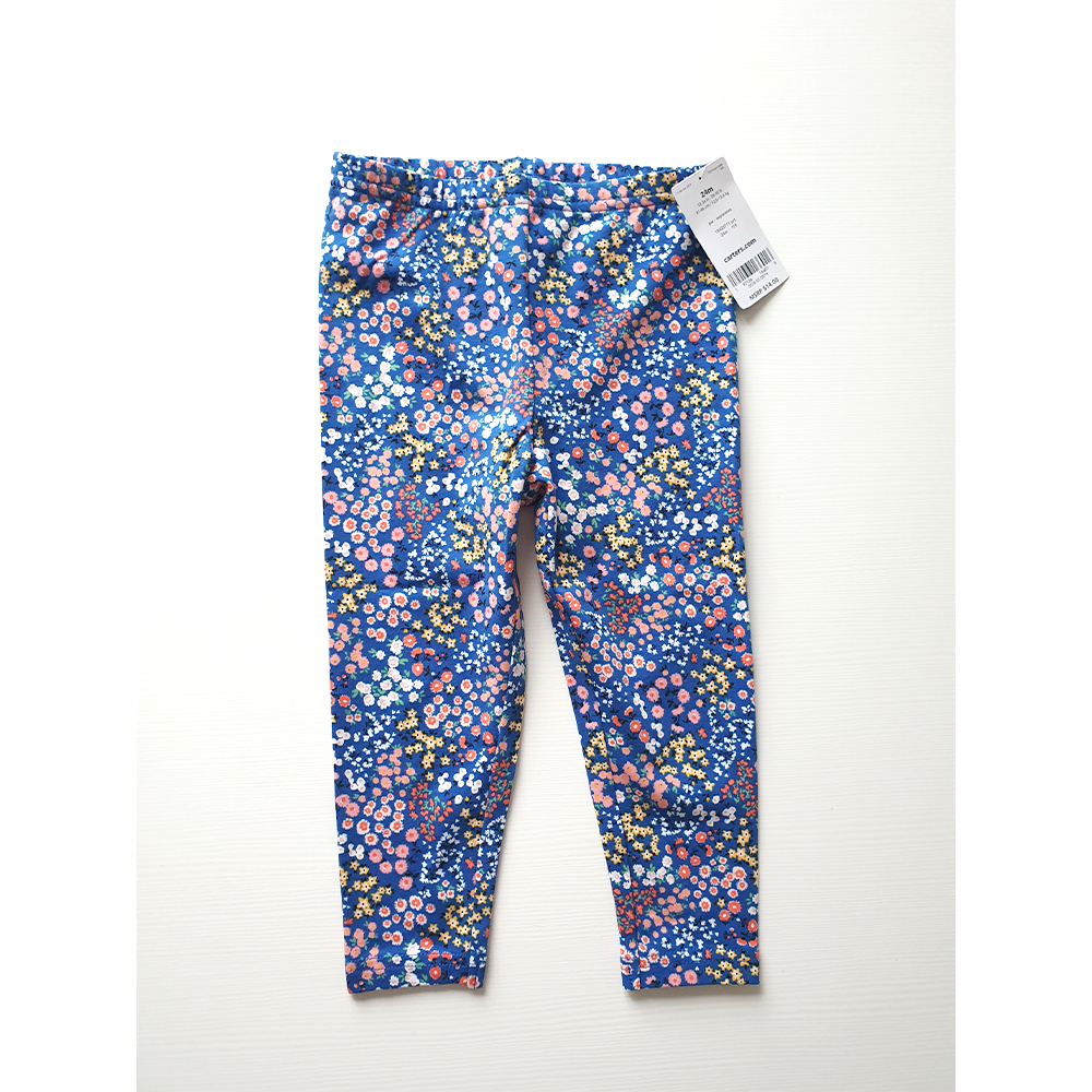 

Лосины Carters Floral Leggings 74 см Cиний с цветочным принтом (CAR002-09)