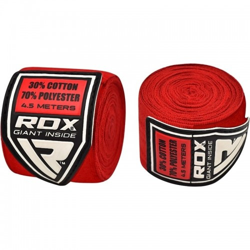 

Бинты боксерские RDX Fibra 450 см х 5 см красные