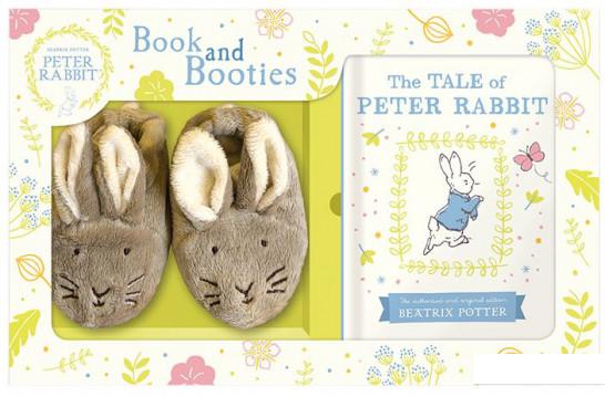 

Tale of Peter Rabbit Book and First Booties Gift Set (934657)