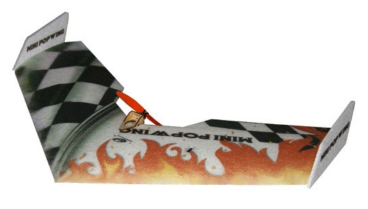 

Летающее крыло TechOne Mini Popwing 600мм Epp Arf Черное (141409)