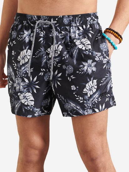

Мужские шорты пляжные Superdry M3010046A-4HA XL Black Hawaiian