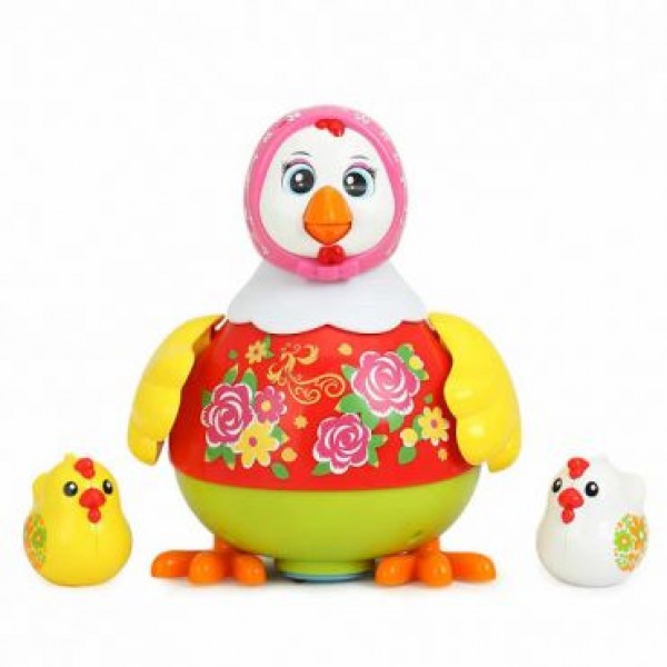 

Музыкальная игрушка курочка Hola разноцветная 6102