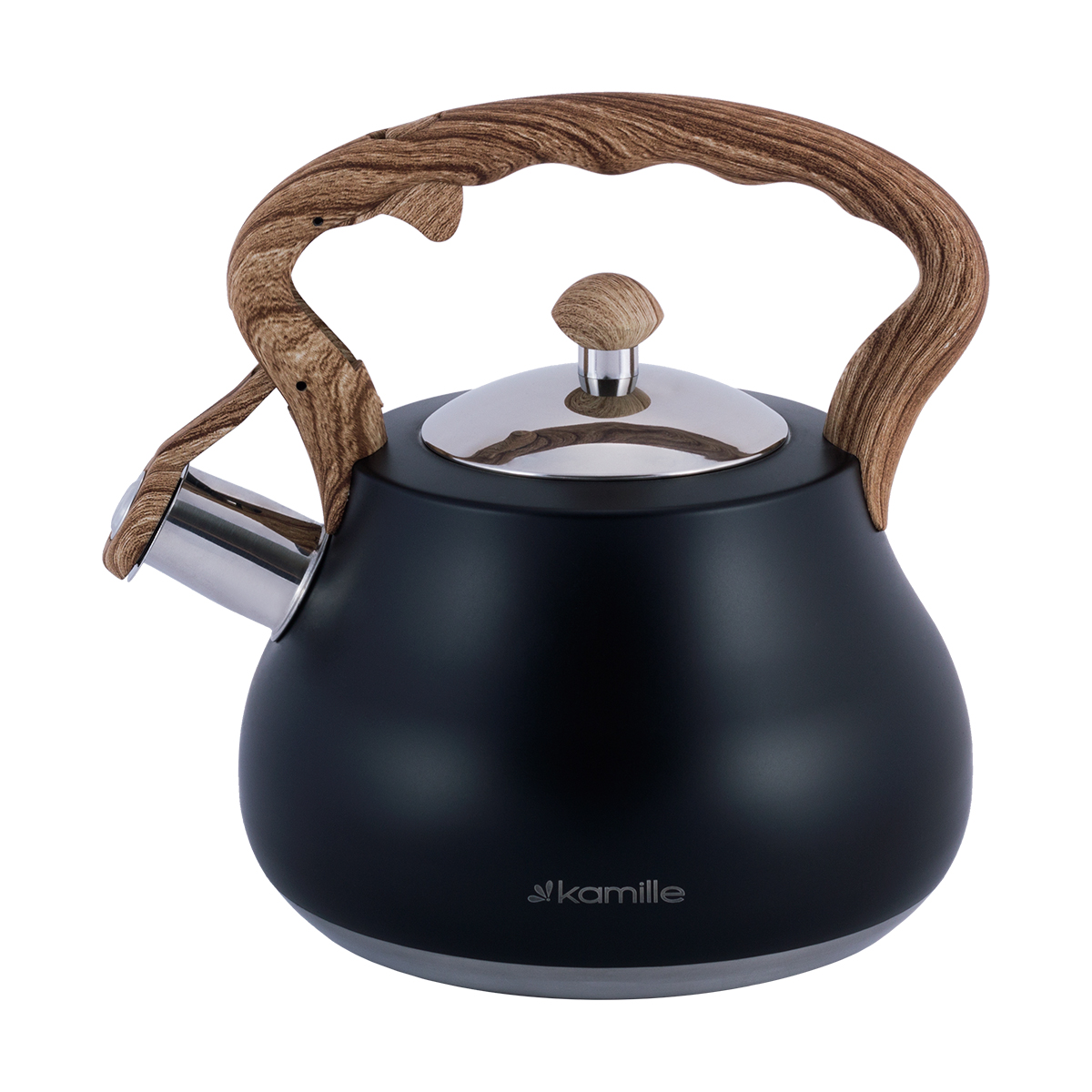 

Чайник 2.7 л из нержавеющей стали со свистком Kamille KM-1092
