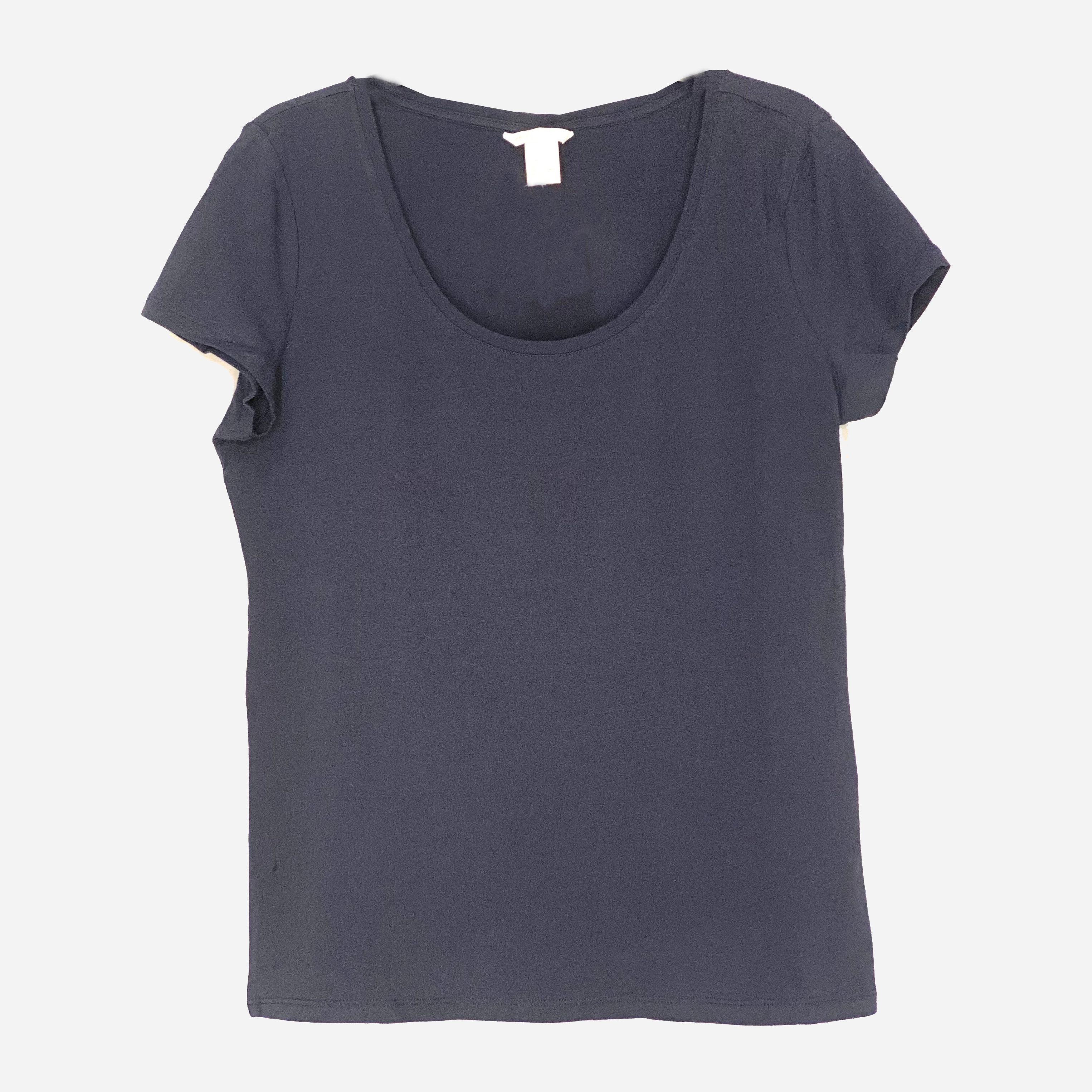 

Футболка H&M 060264984  Темно-синяя, Футболка H&M 060264984 L Темно-синяя