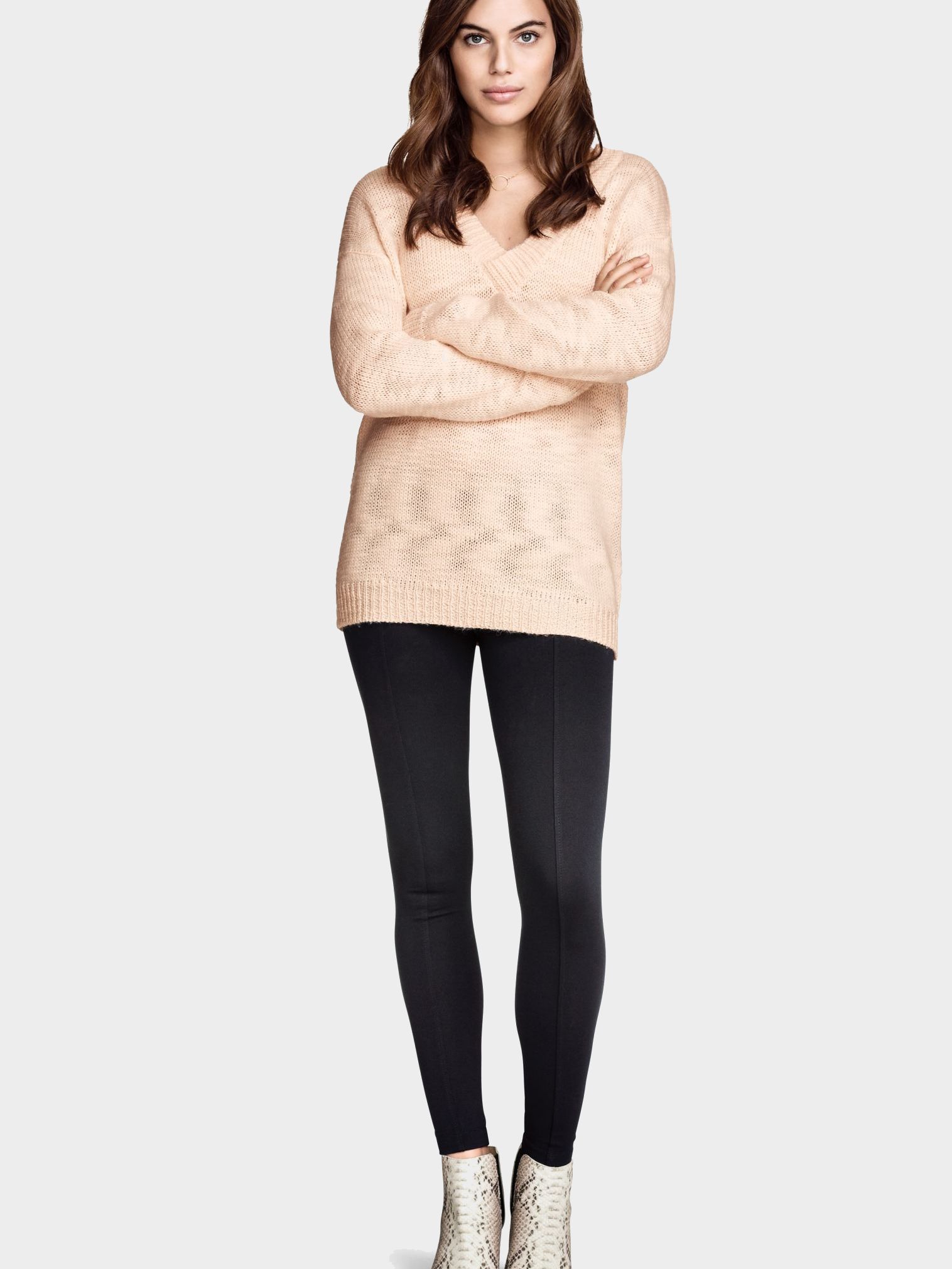 

Леггинсы H&M 060133446 L Черные
