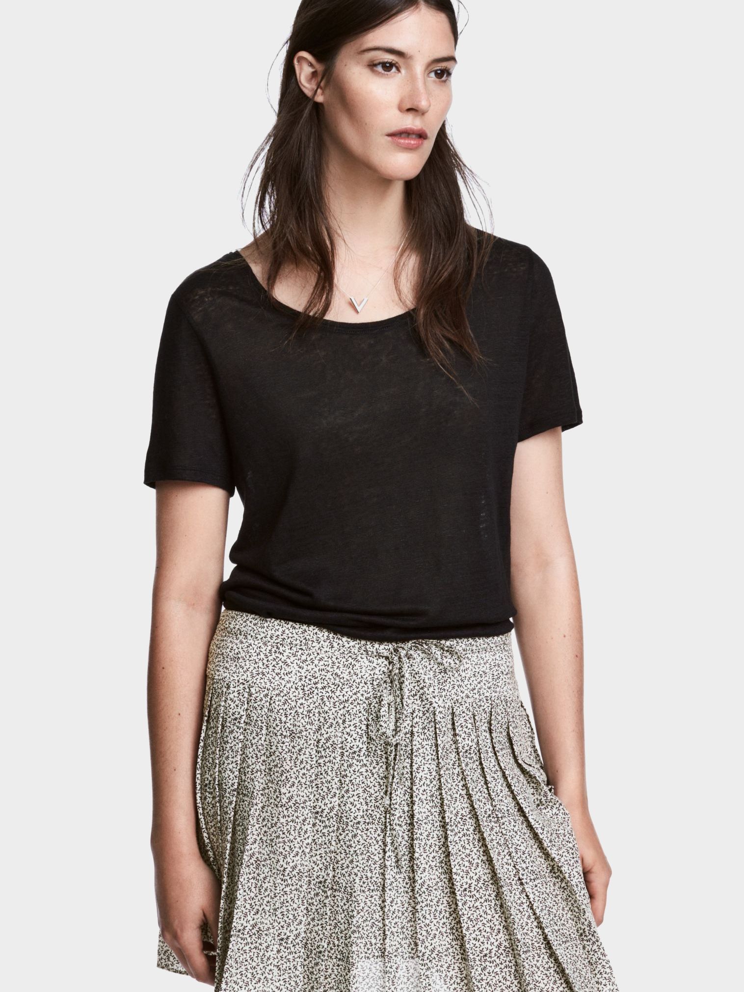 

Юбка H&M 060531526  Светло-бежевая, Юбка H&M 060531526 34 Светло-бежевая