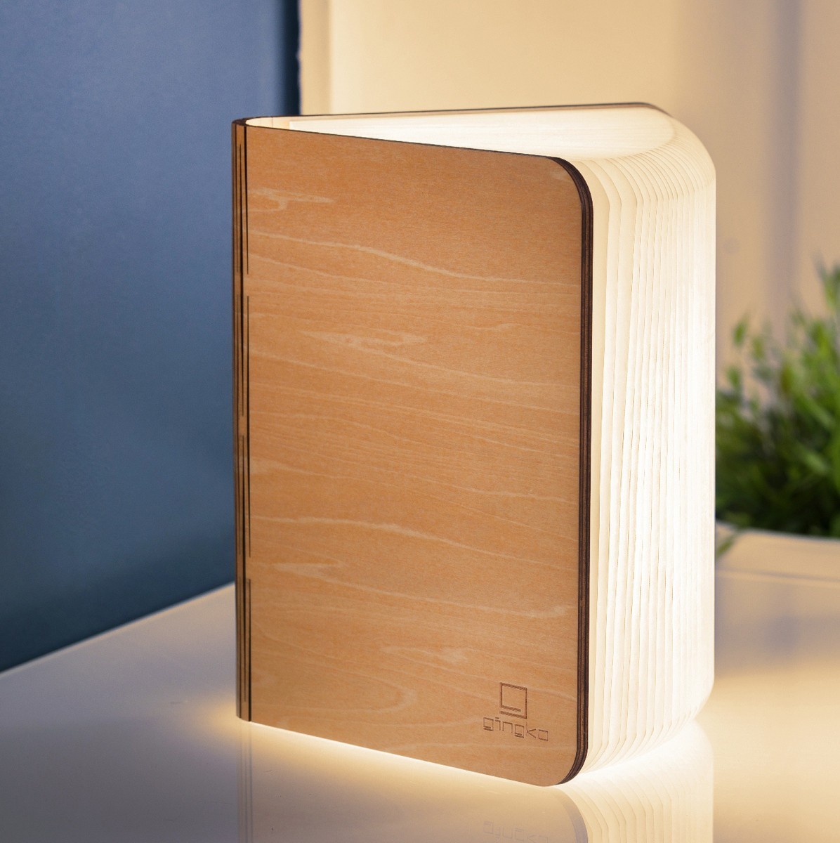 

Светильник-книга из дерева Gingko GK12W2 "MAPLE SMART" мини