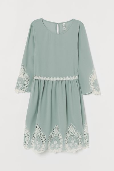 

Платье H&M S мятное (1202-889)