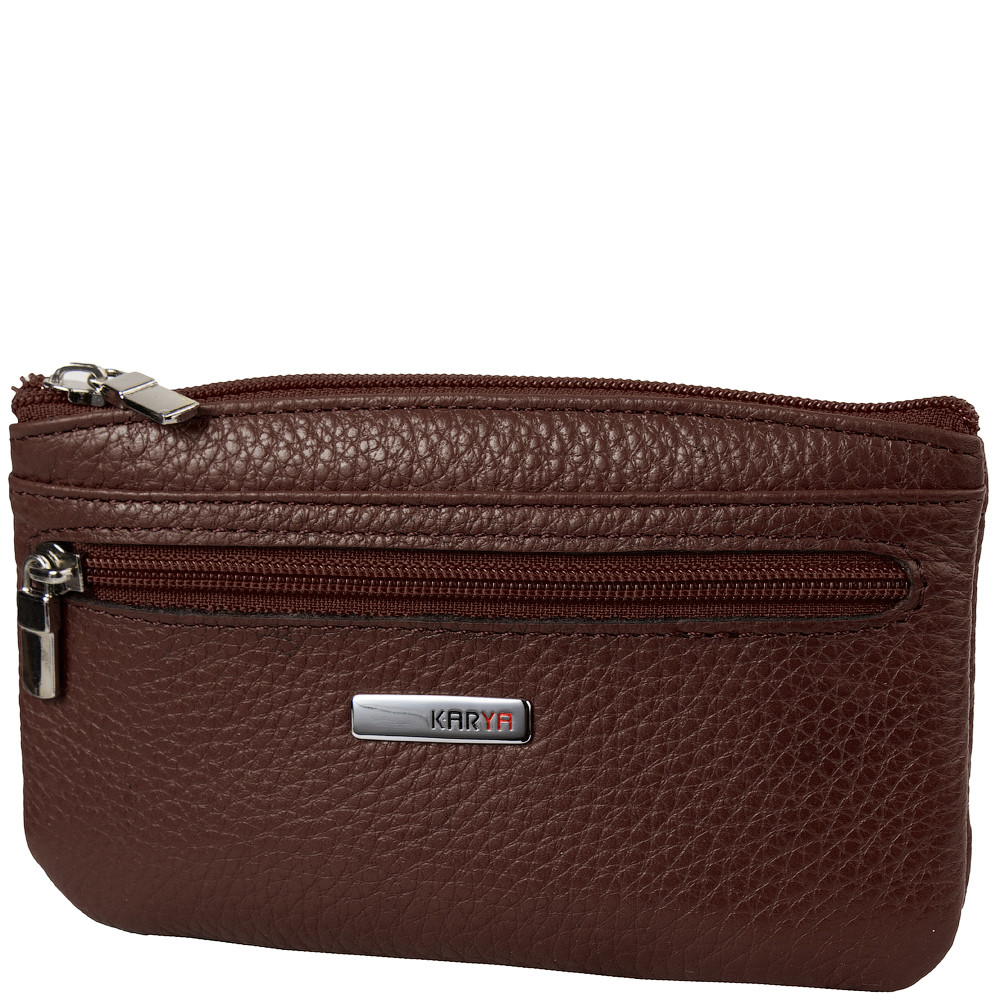 

Мужская кожаная ключница (SHI435-39) KARYA 13,5х8х1,2 см Коричневый 000143723