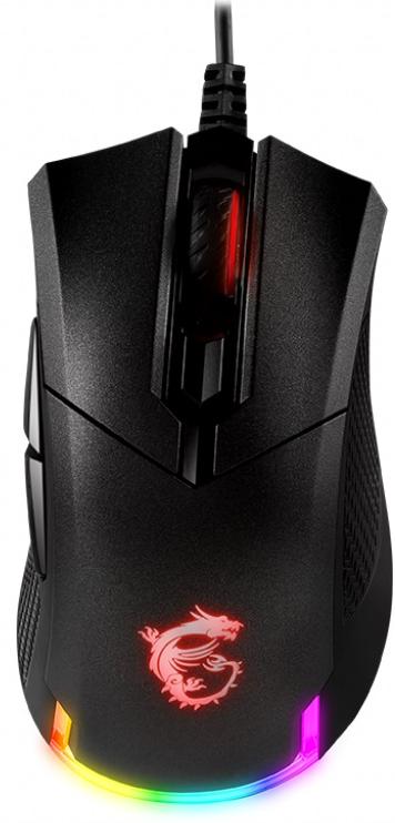 

Ігрова провідна миша з підсвіткою MSI Clutch GM50 Black (S12-0400C60-PA3)
