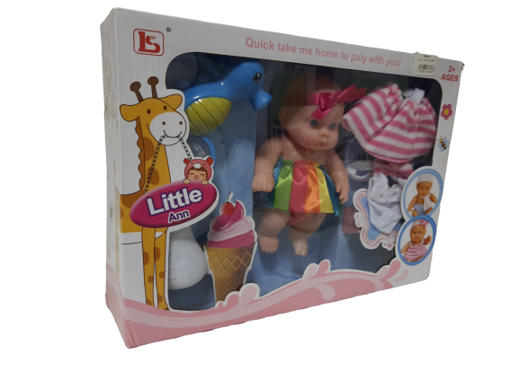 

Игрушка "Пупс Little Ann" (набор с аксессуарами) V-Toy