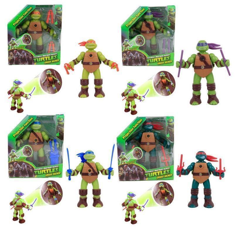 

Набор "4 Черепашки Ниндзя с проектором" V-Toy