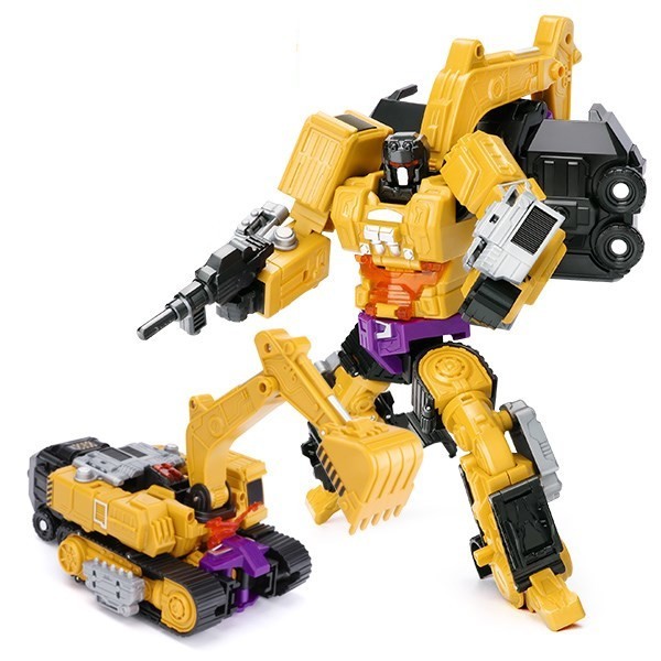 

Трансформер Jin Jiang Powerful Working Machine 3 в 1 Экскаватор, с оружием (JJ625E)