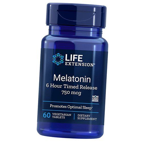 

Melatonin 6 Hour Timed Release 3 Life Extension 60вегтаб (72346002)