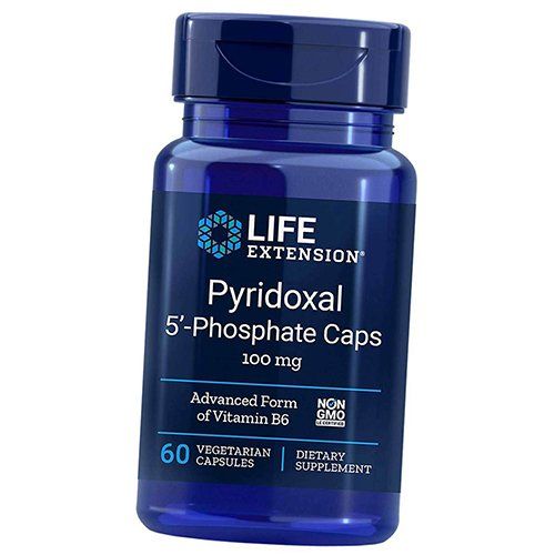 

Витамин B6 (Пиридоксаль-5-Фосфат), Pyridoxal 5'-Phosphate 100, Life Extension 60вегкапс (36346018)