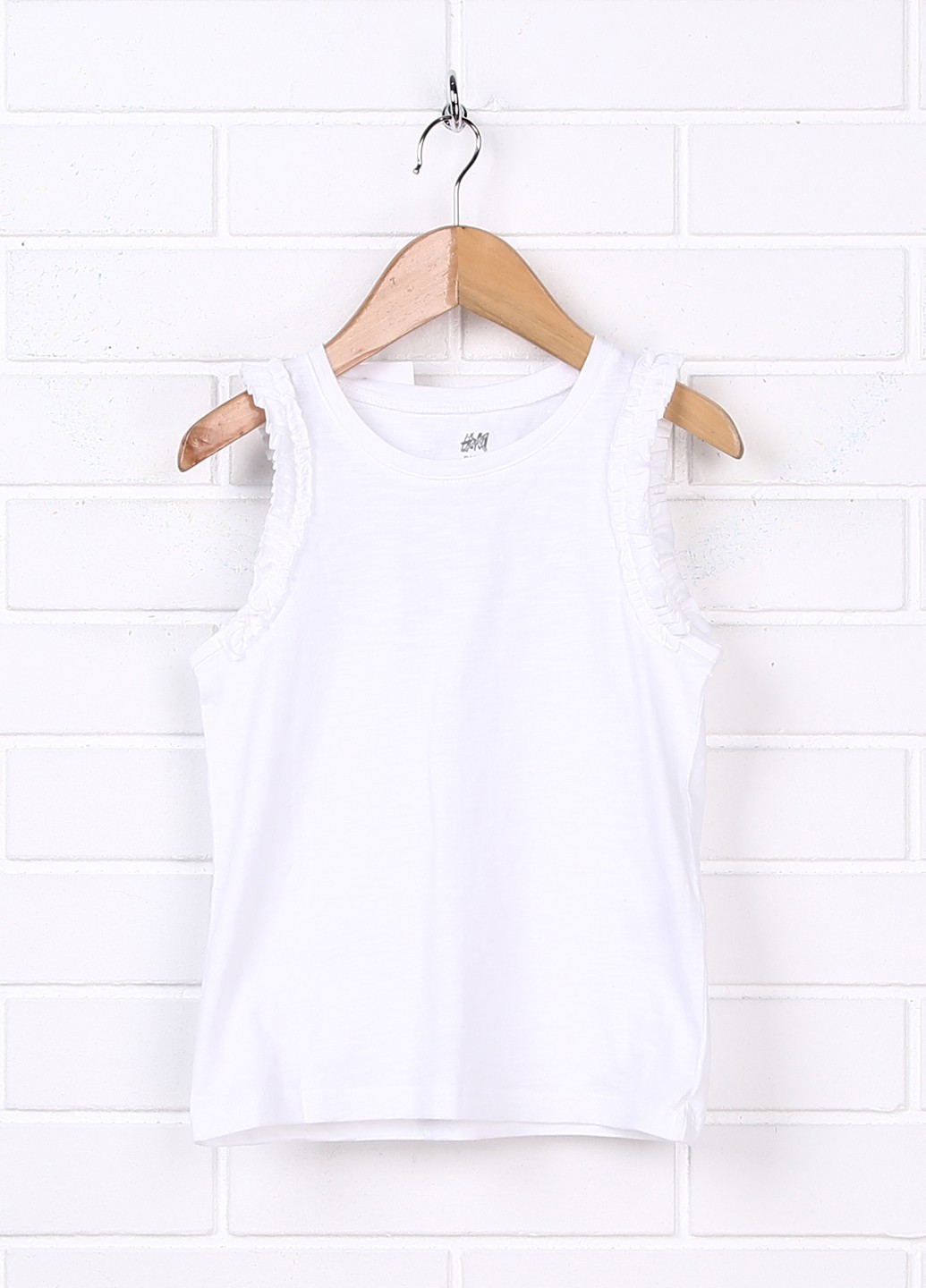 

Майка H&M KEL4620196 4-6 лет (110-116 см.) белый