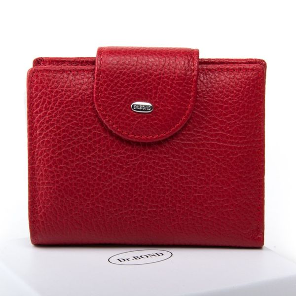 

Женский кожаный кошелек Classik DR. BOND WN-6 red