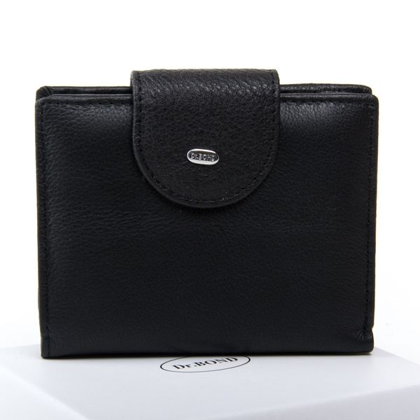 

Женский кожаный кошелек Classik DR. BOND WN-6 black