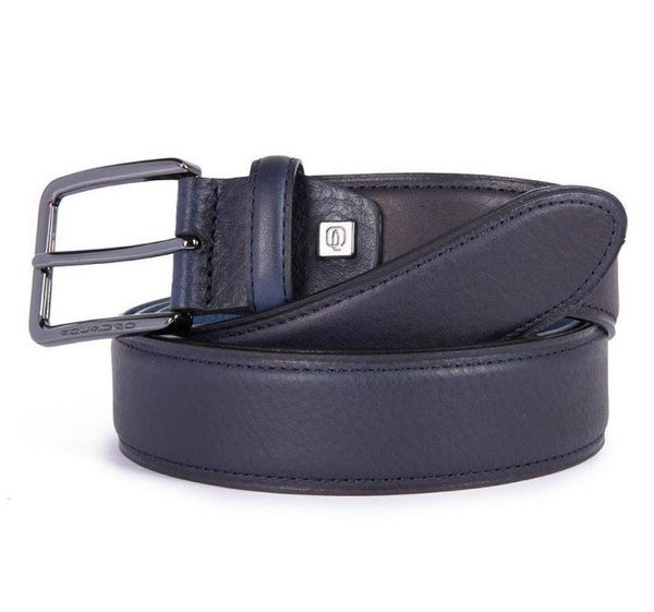 

Кожаный ремень Piquadro BK SQUARE/N.Blue CU4875B3_BLU2