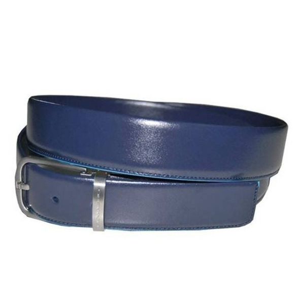 

Кожаный ремень Piquadro BL SQUARE/N.Blue CU4553B2_BLU2