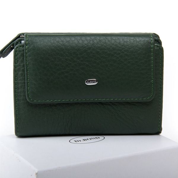 

Женский кожаный кошелек Classik DR. BOND WN-1 green