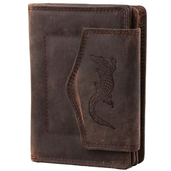 

Кошелек женский кожаный ALWAYS WILD DNKN17-H-brown