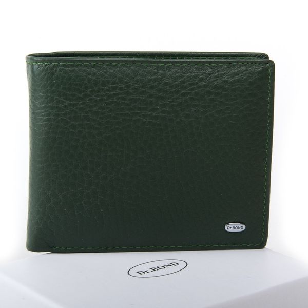 

Женский кожаный кошелек Classik DR. BOND WN-7 green