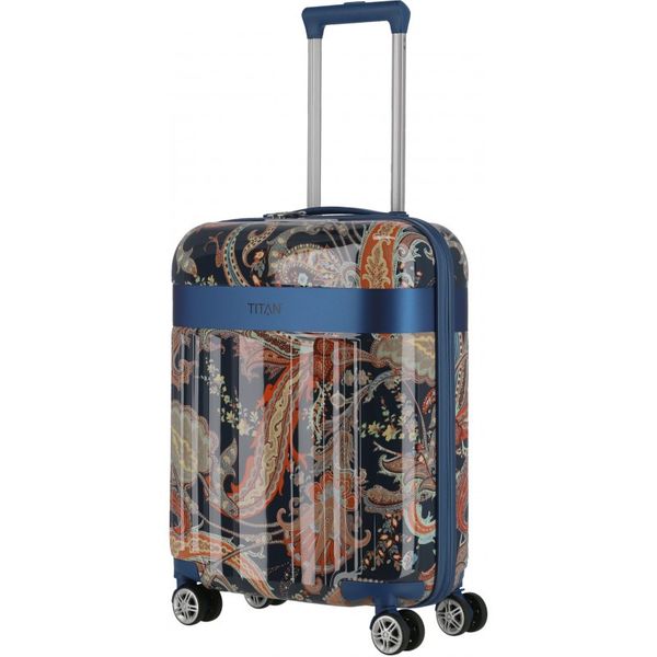

Чемодан Travelite Spotlight Flash Paisley Blue S Маленький Ti831406-20