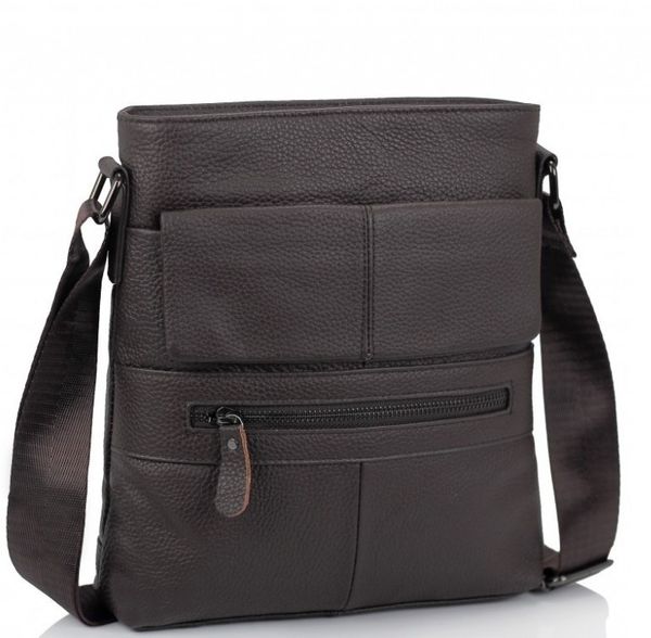 

Кожаная мужская сумка-мессенджер Tiding Bag M38-7812C