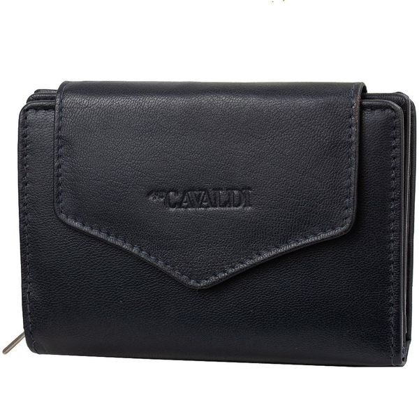 

Кошелек женский кожаный 4U CAVALDI DNK-RD-01-GCL-navy