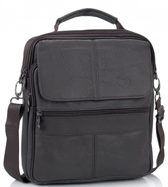 

Кожаная мужская сумка-мессенджер HD Leather NM24-110C