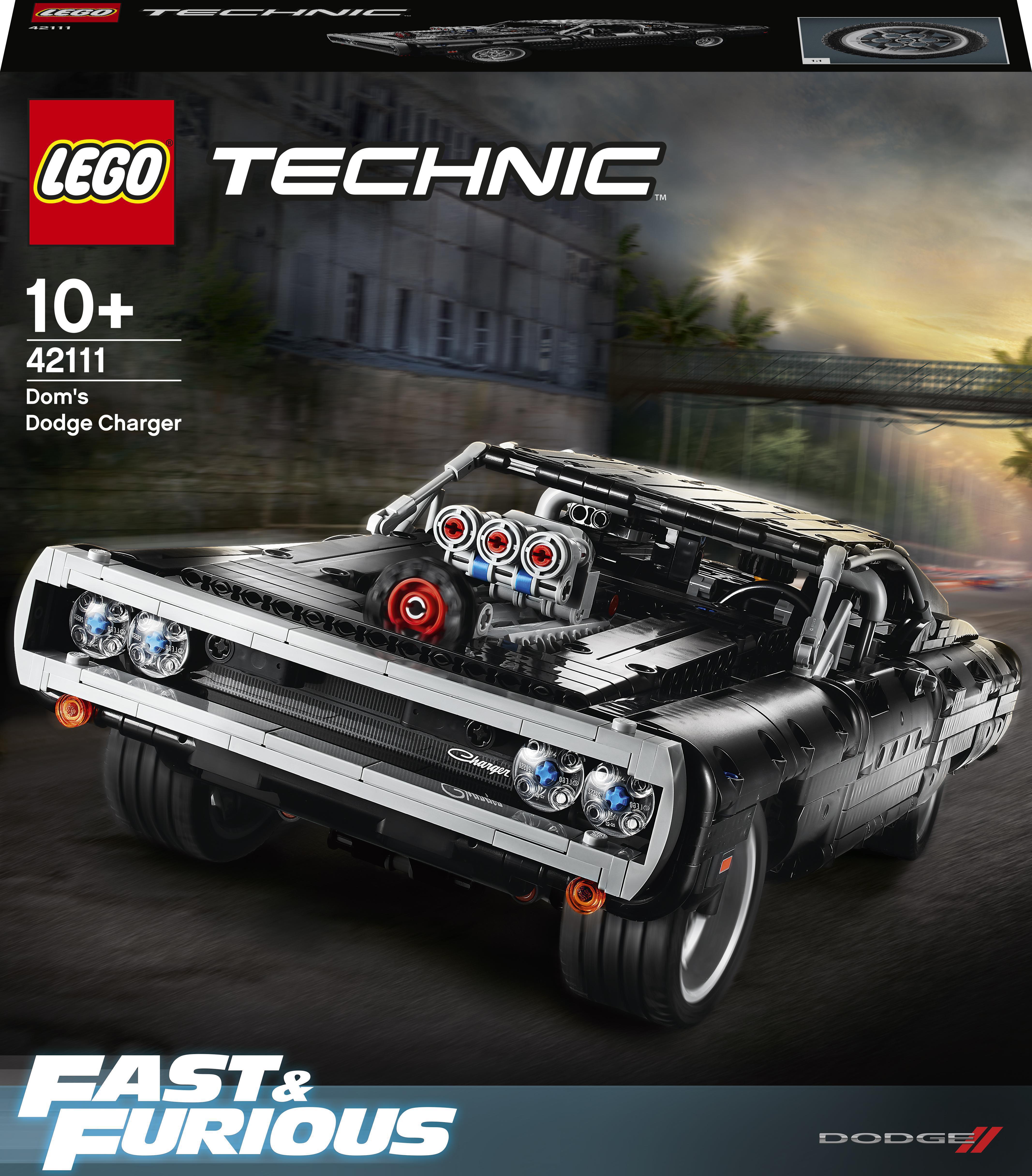 Знижки на конструктор LEGO Technic Dodge Charger Доминика Торетто 1077  деталей (42111) (2272432) від Rozetka UA в Україні