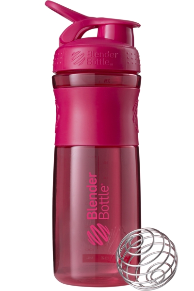 

Бутылка-шейкер спортивная Blender Bottle SportMixer 820 мл Pink FL (R144853)