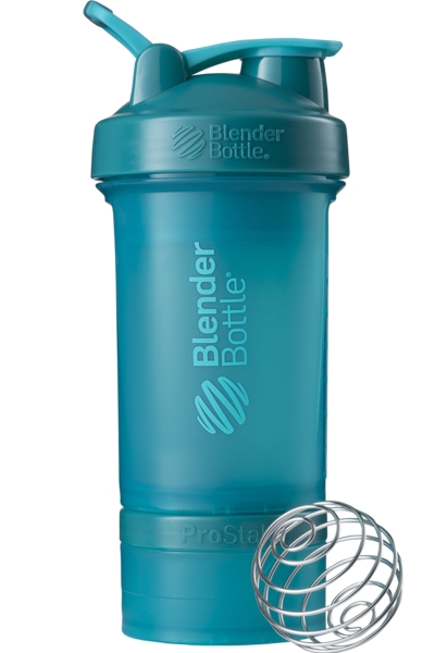 

Шейкер спортивный Blender Bottle ProStak с 2-мя контейнерами 650 мл Teal (R144865