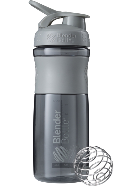 

Бутылка-шейкер спортивная Blender Bottle SportMixer 820 мл Grey (R144856)