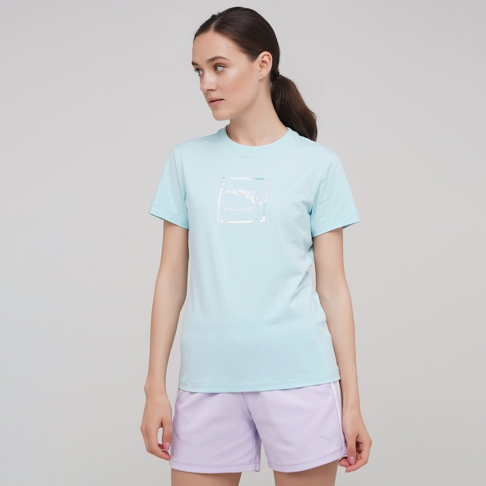 

Женская футболка Anta Ss Tee Мятный 36 (ant862127125-7)