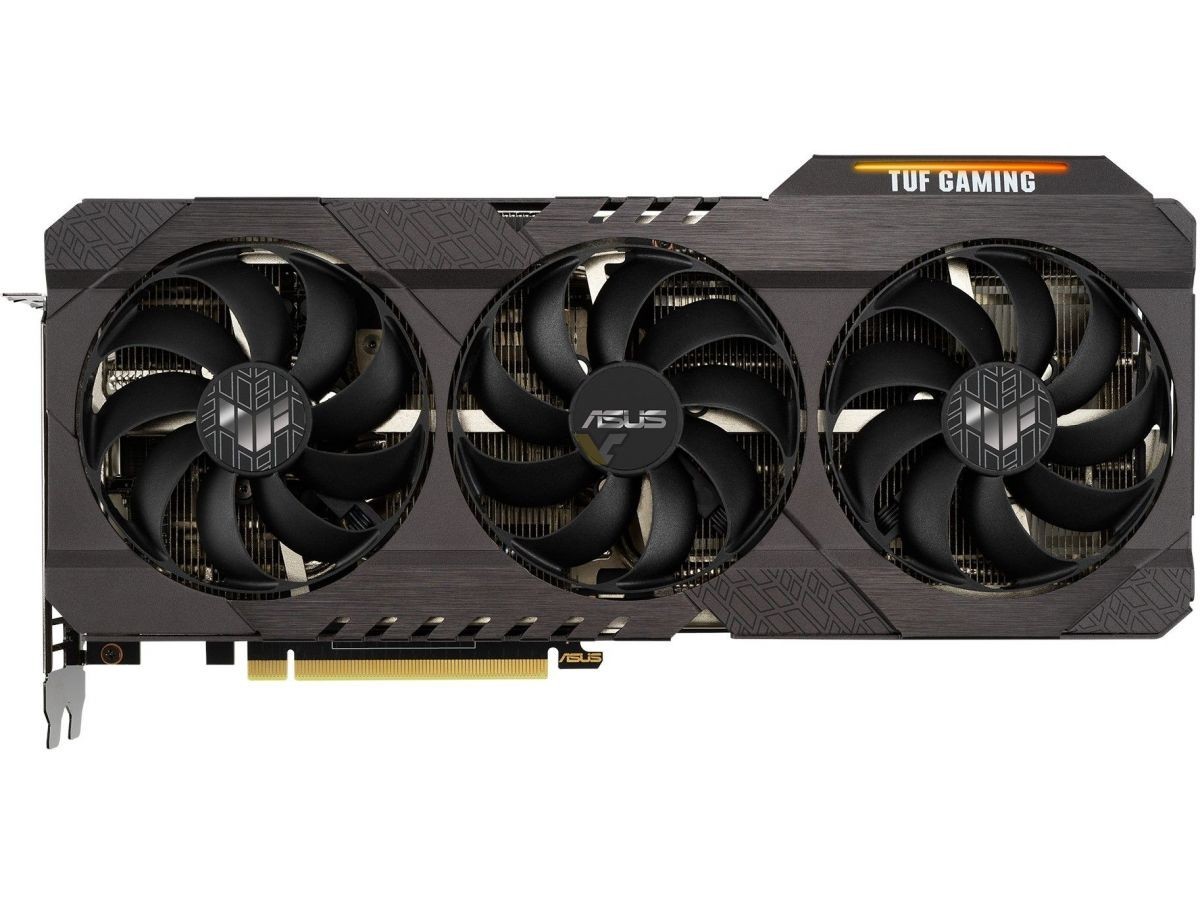 

Видеокарта ASUS TUF Gaming GeForce RTX 3060 OC Edition (12 ГБ видеопамяти GDDR6)