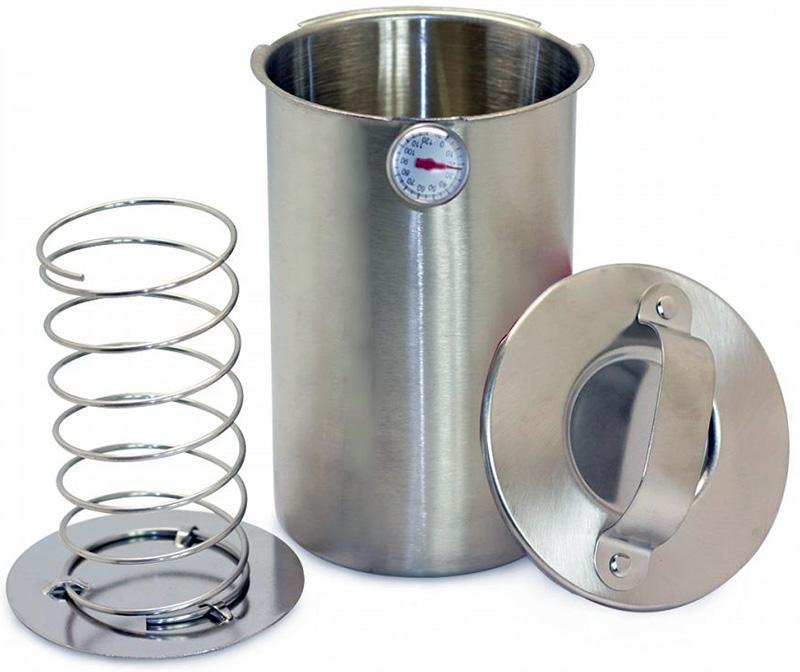 

Ветчинница Kamille (шинковар) Ø12х20см, 1.5л с термометром